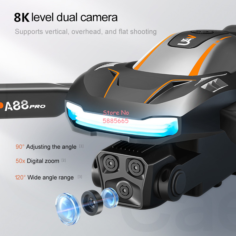 8K Aerial Photography Optical  - đánh giá và giá Kids Toys Drone