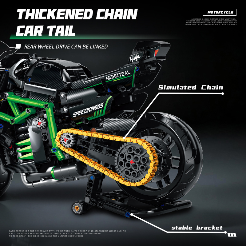 Crafted Classic 1:8 Motorbike  - đánh giá và giá Kids Toys Unique