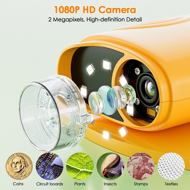 1000X Rechargeable Kids Micros - đánh giá và giá Microscope Kids Science