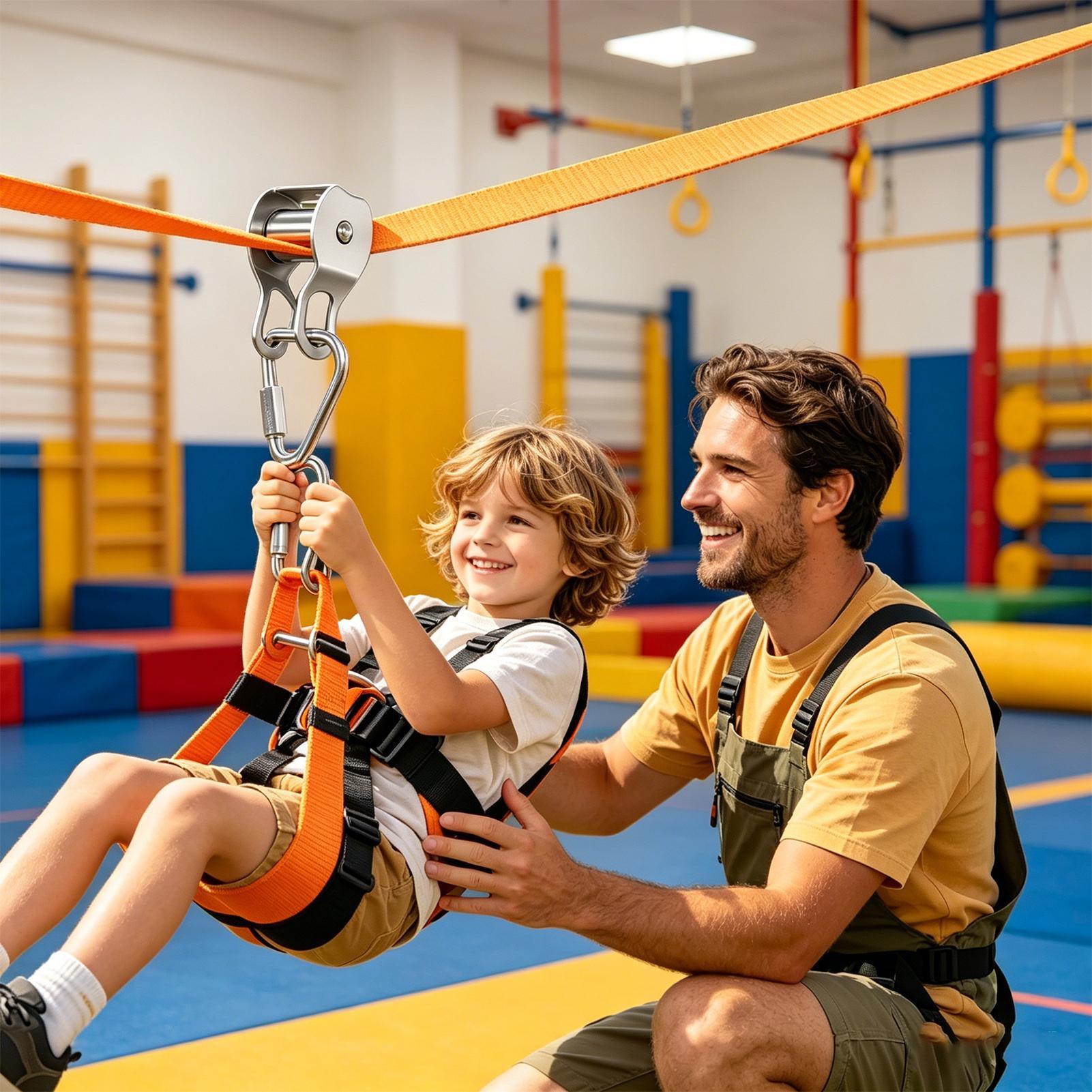 Zip Line for Kids Balance Fun  - đánh giá và giá Kids Zip Toys