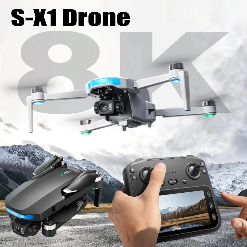 Original S-X1 Drone 8K HD Prof - đánh giá và giá Kids Toys Drone