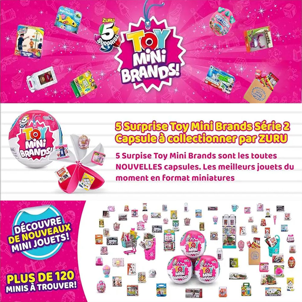 Zuru 5 Surprise Toy Mini Brand - đánh giá và giá Kids Toys Stores