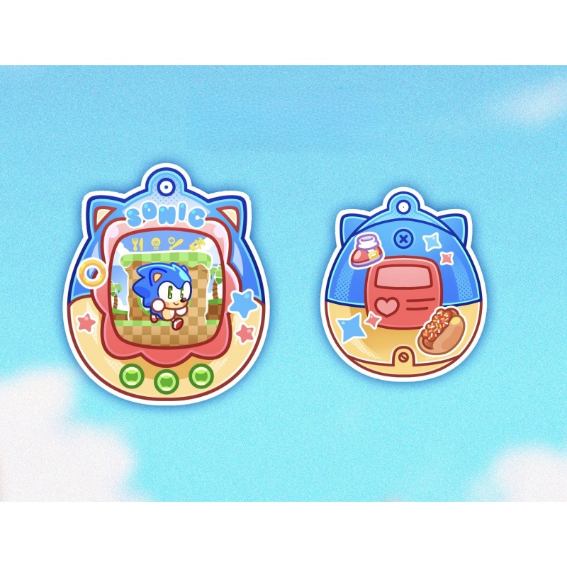 Sonic the Hedgehog Amy Tails S - đánh giá và giá Bandai Model Tamagotchi