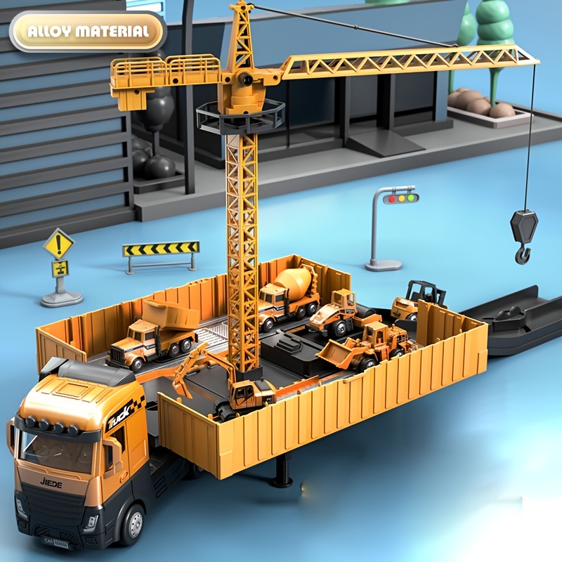 Alloy Construction Trucks Vehi - đánh giá và giá Kids Toys Unique