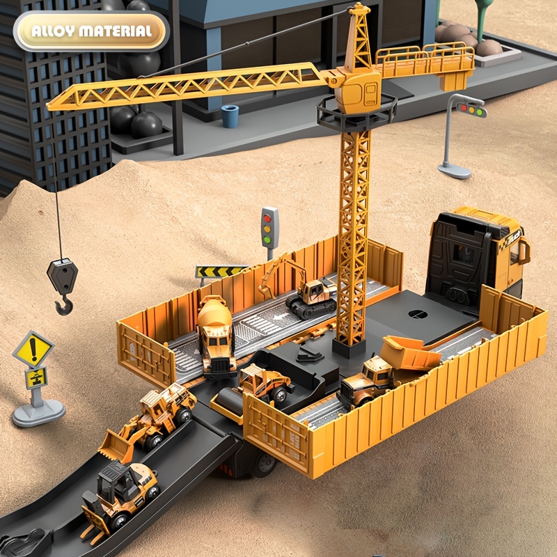Alloy Construction Trucks Vehi - đánh giá và giá Kids Toys Unique