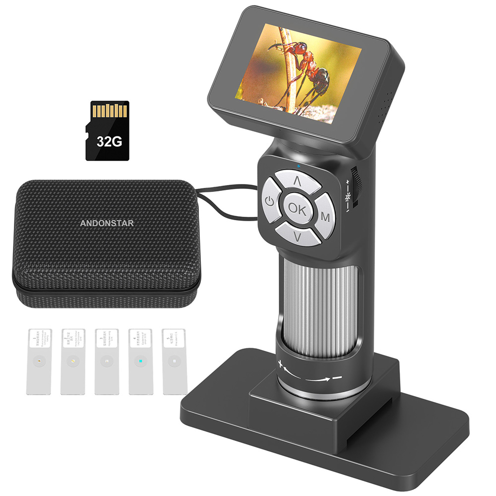 Andonstar New 50x-500x USB Kid - đánh giá và giá Microscope Kids Science