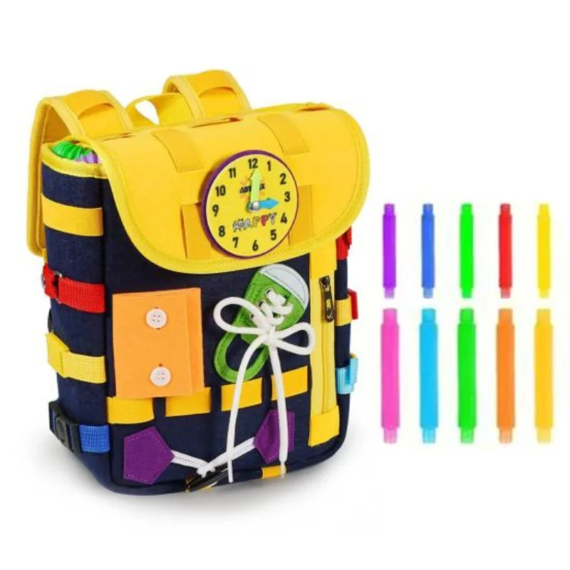 Montessori Felt Backpack for T - đánh giá và giá Kids Toys Learning