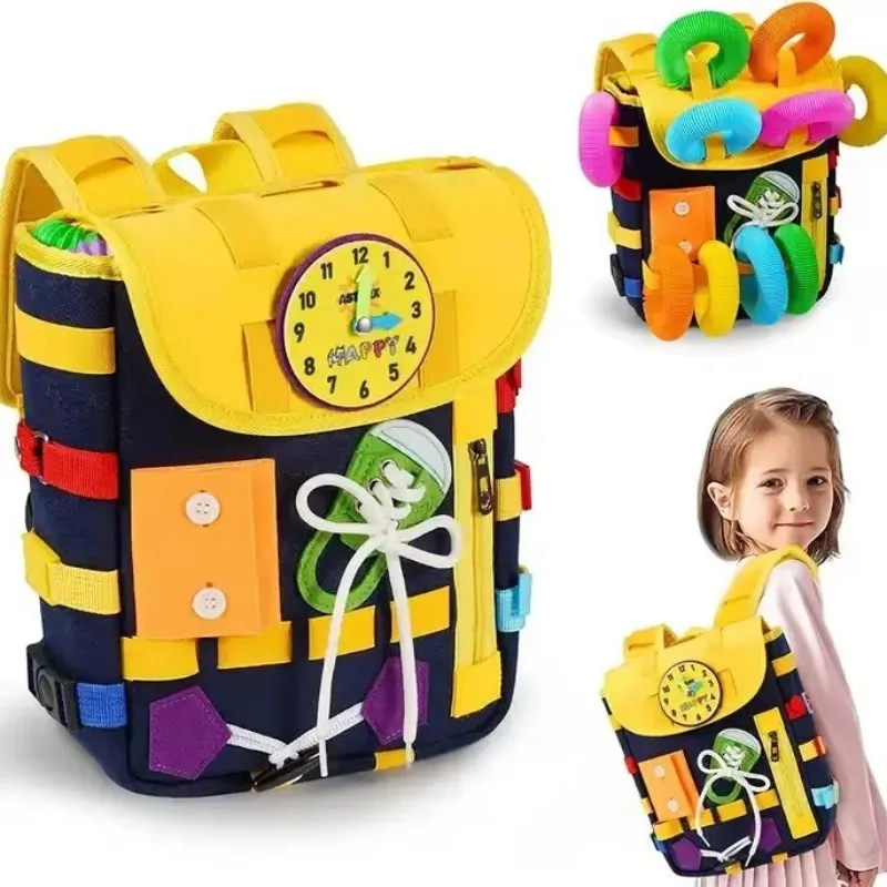 Montessori Felt Backpack for T - đánh giá và giá Kids Toys Learning