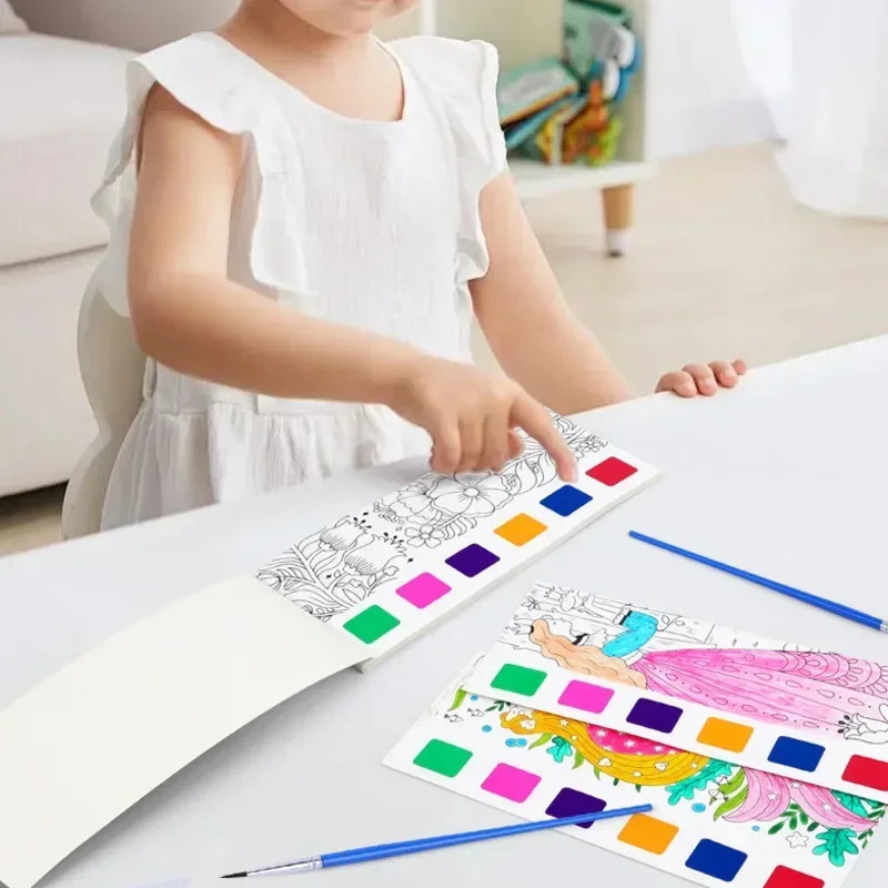Kids Portable Watercolor Paint - đánh giá và giá Kids Toys Drawing