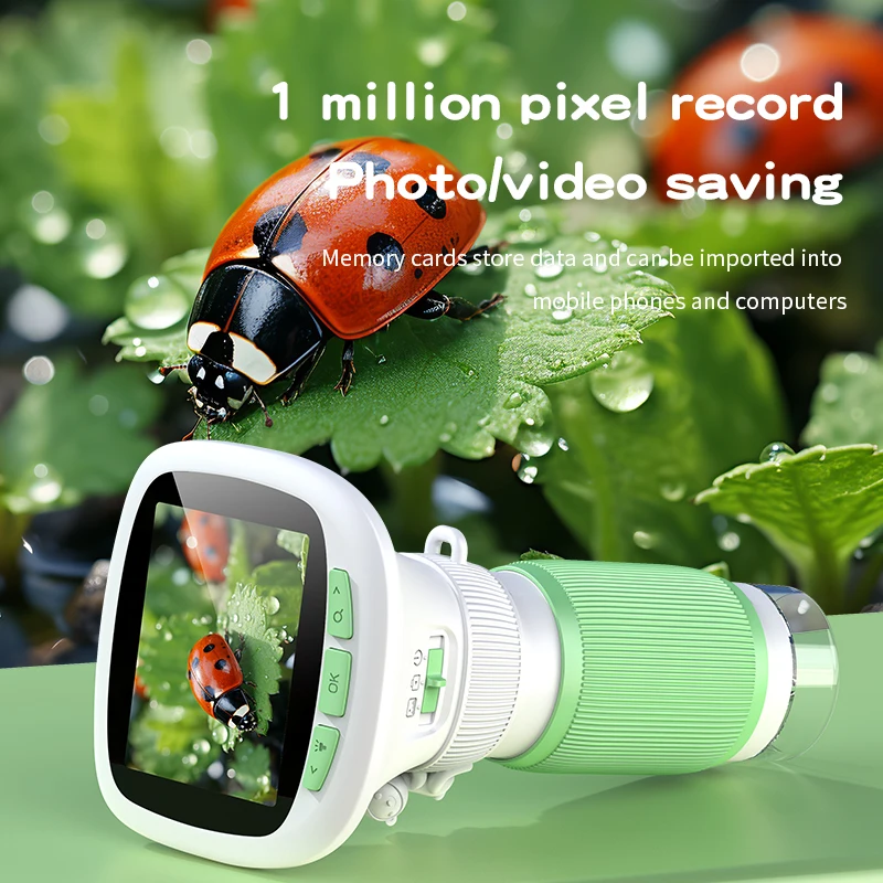 Kids Handheld Microscope with  - đánh giá và giá Microscope Kids Science