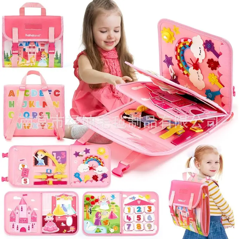 Princess Montessori Felt Busy  - đánh giá và giá Kids Toys Learning