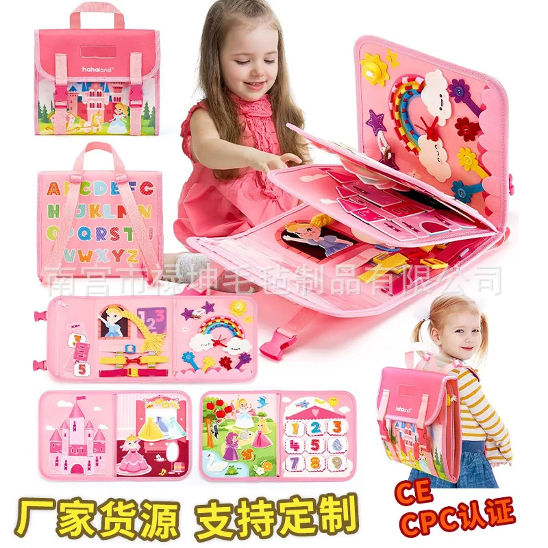 Princess Montessori Felt Busy  - đánh giá và giá Kids Toys Learning