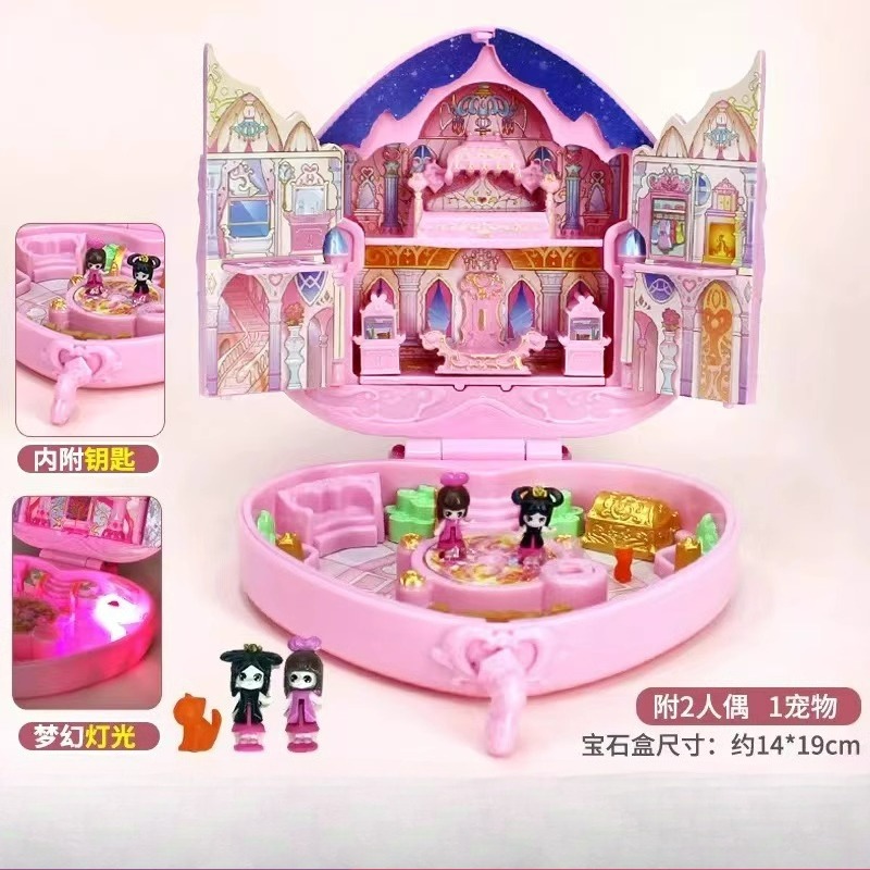 Jewel Box Flower Castle Doll P - đánh giá và giá Kids Toys Unique
