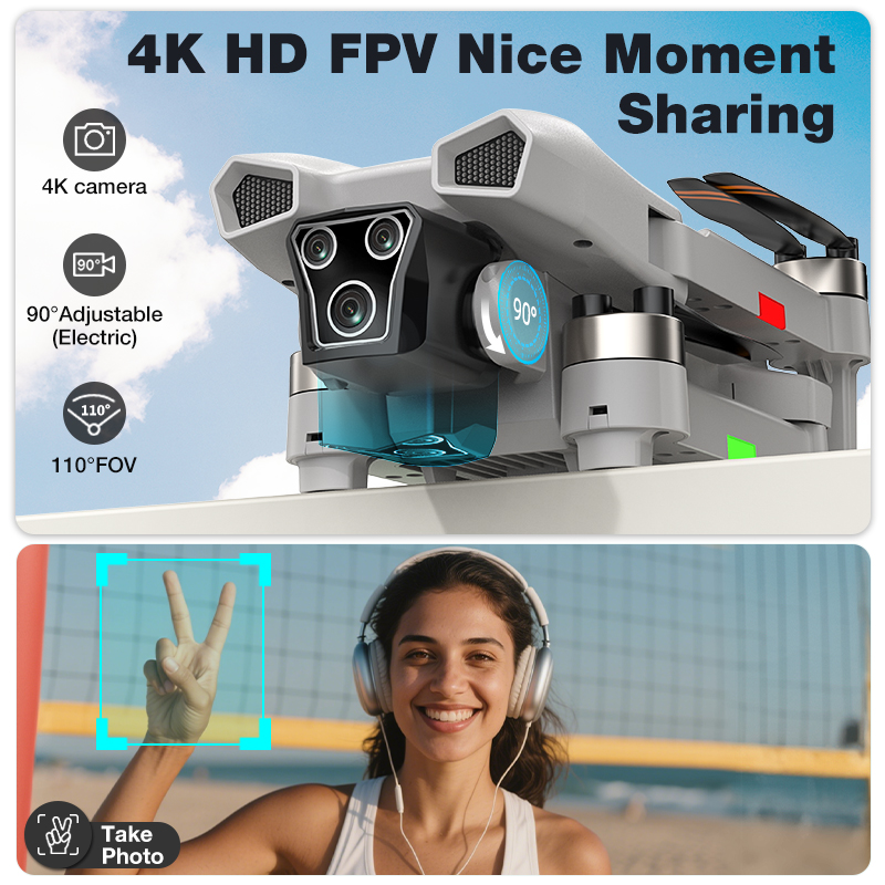 NEW Hot L017 Pro Drone Brushle - đánh giá và giá Kids Toys Drone