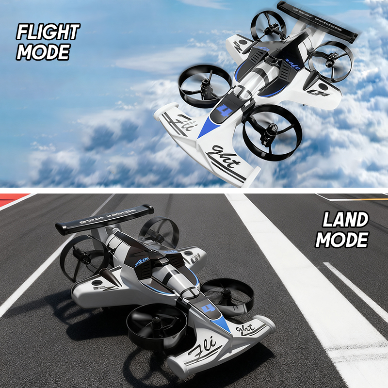 2in1 Mini Drone Air-Ground Fly - đánh giá và giá Kids Toys Drone